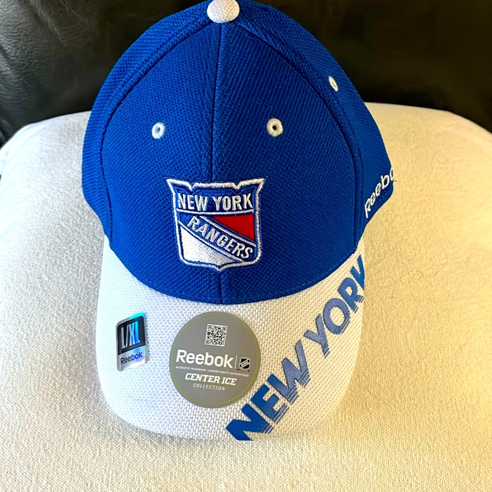 New York Rangers Hat, NWT. L/Xl. Reebok.  NHL
